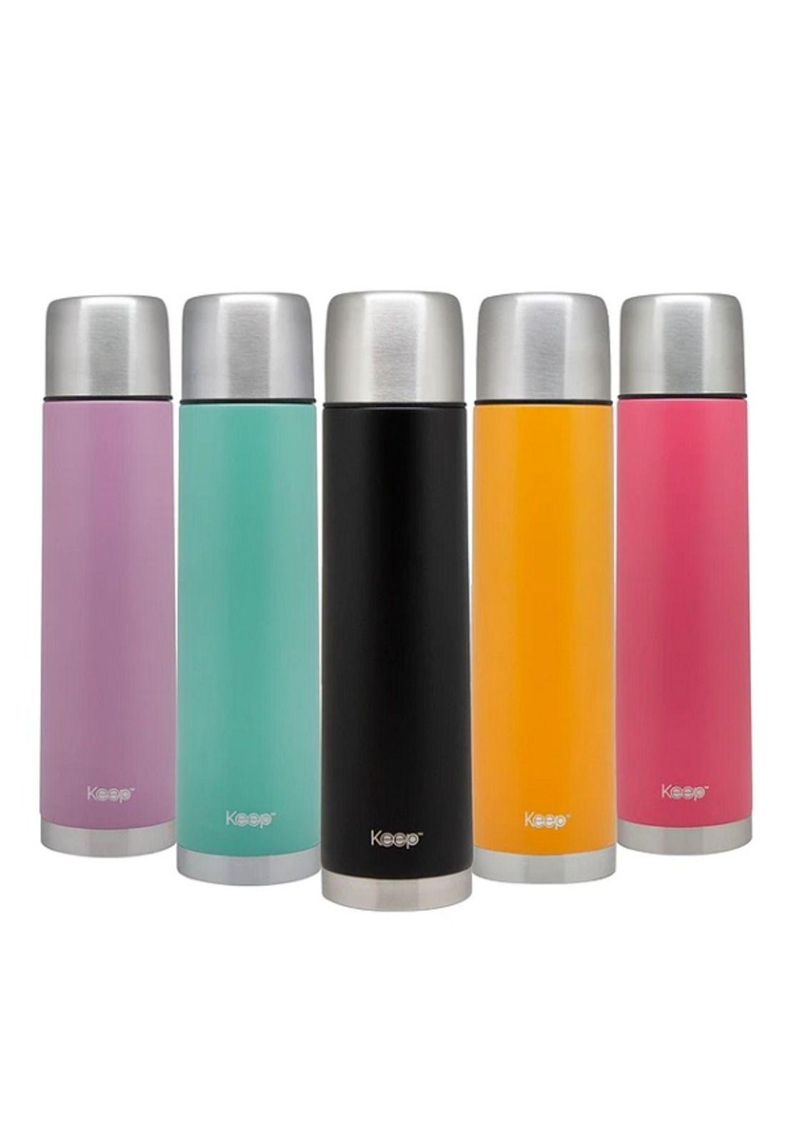 Termo Bala 1 Lt Acero Inoxidable Turquesa Keep-2