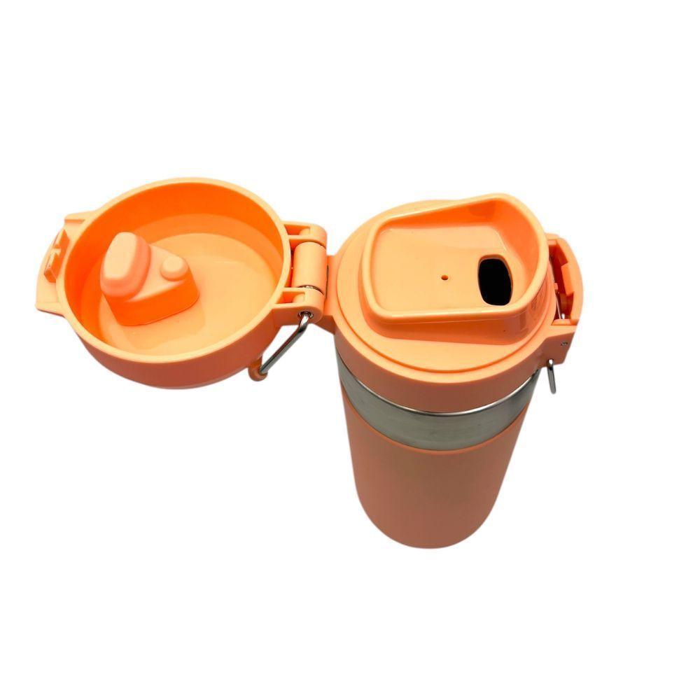 Mug Take Away Térmico 500ml Naranjo Salmón Keep-2