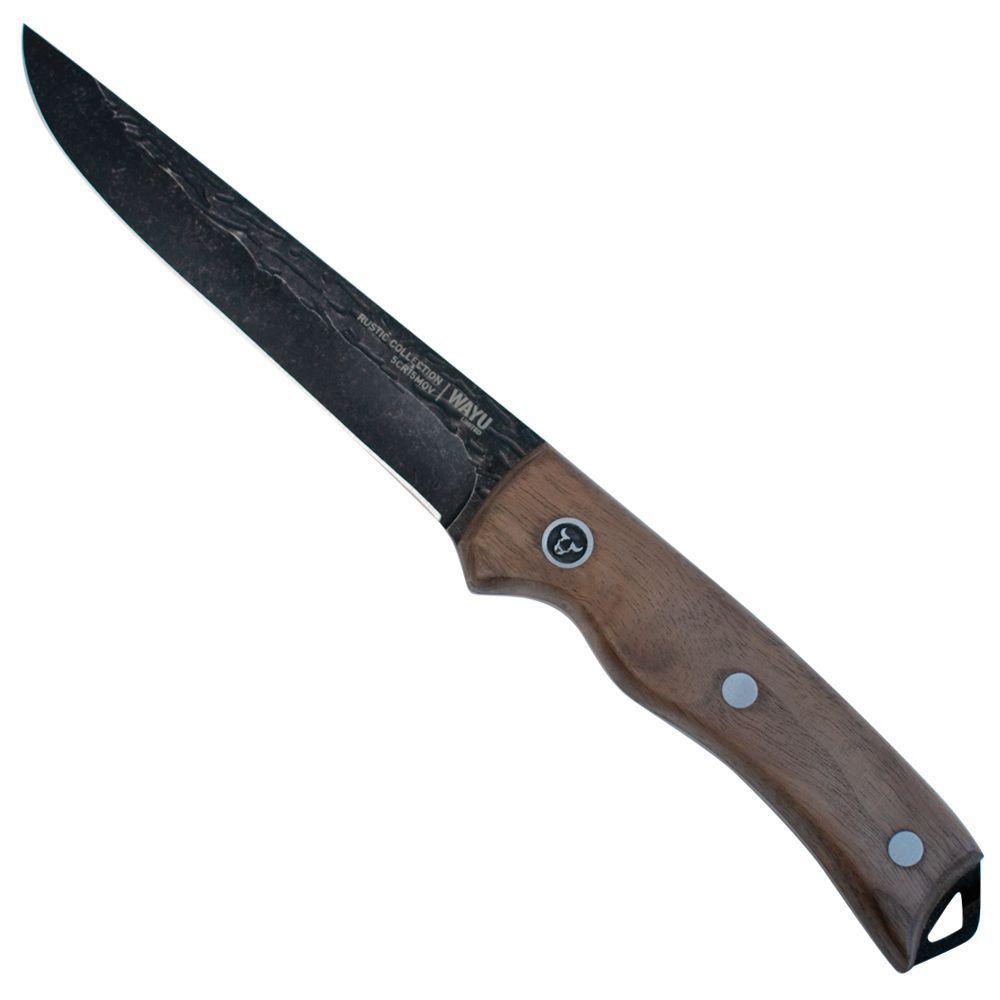 Cuchillo Utiliy Con Funda Rustic Colecction Wayu-0