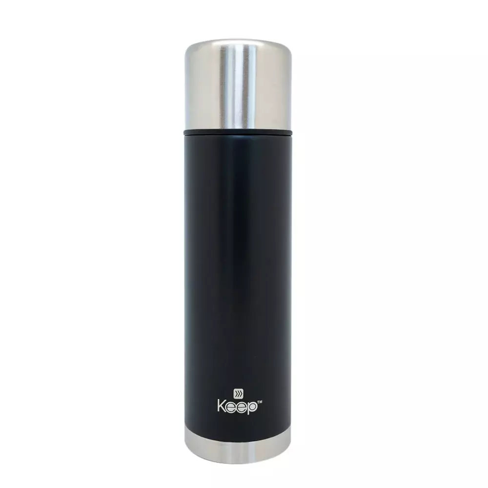 Termo Bala 500 ml. Rubber Negro Keep-0