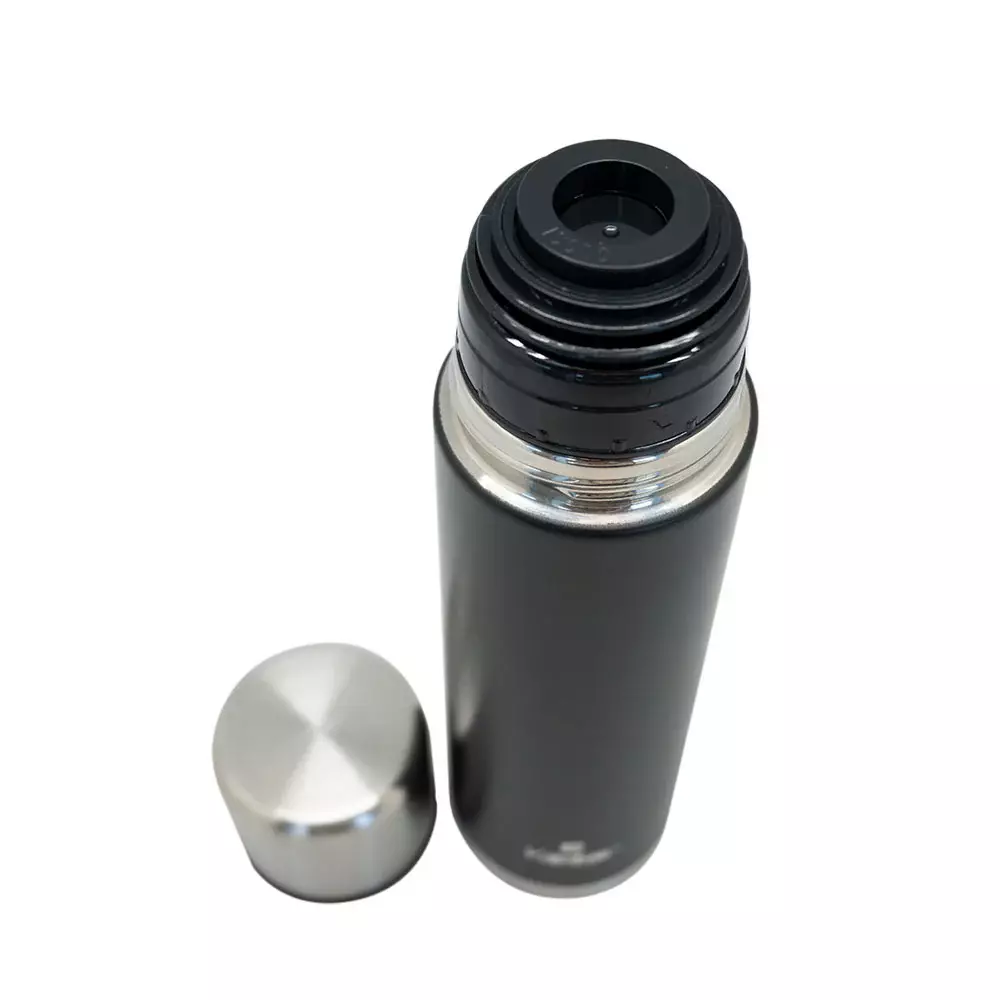 Termo Bala 500 ml. Rubber Negro Keep-3
