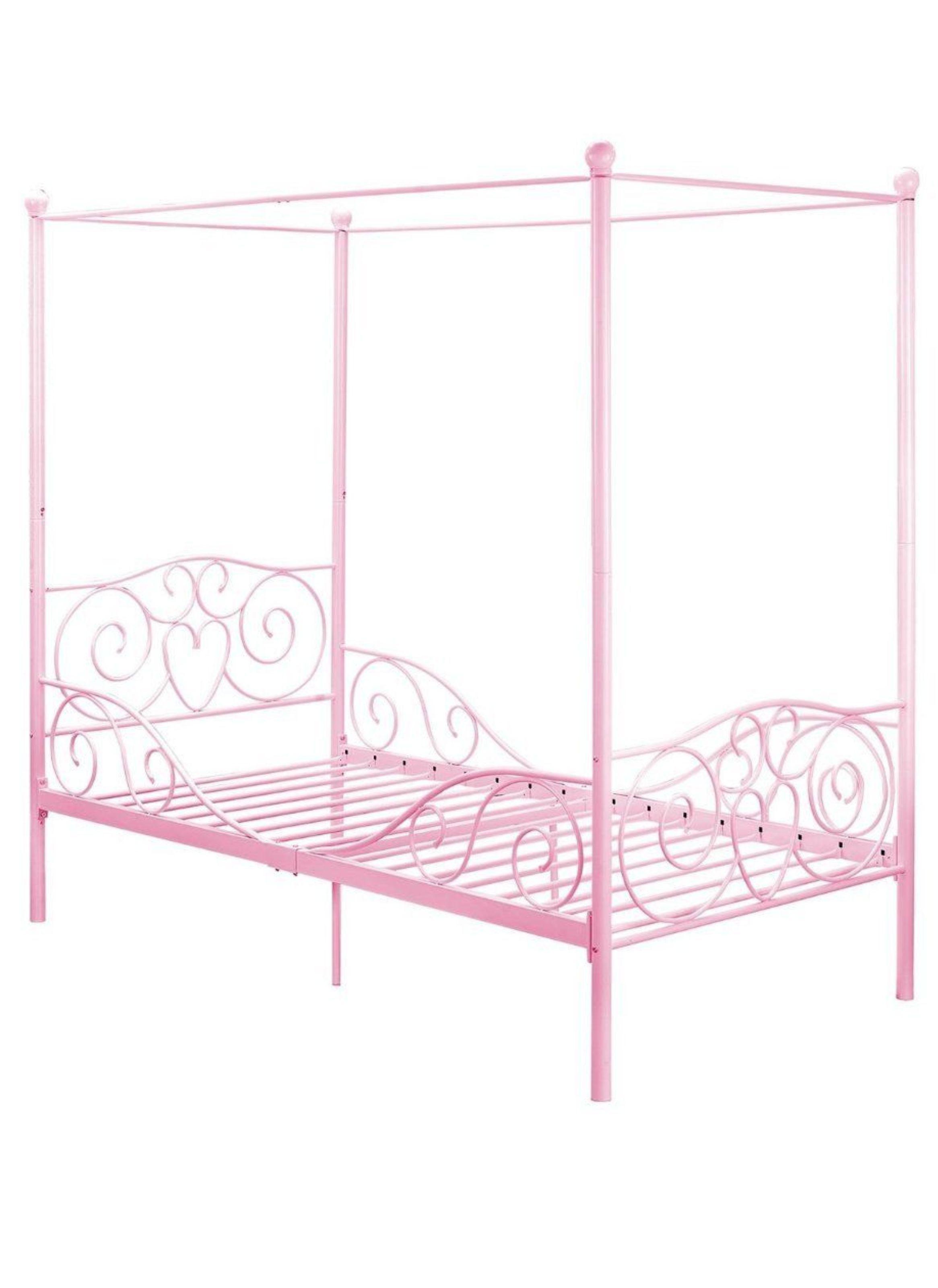 Cama Princess Vintage Rosada-3