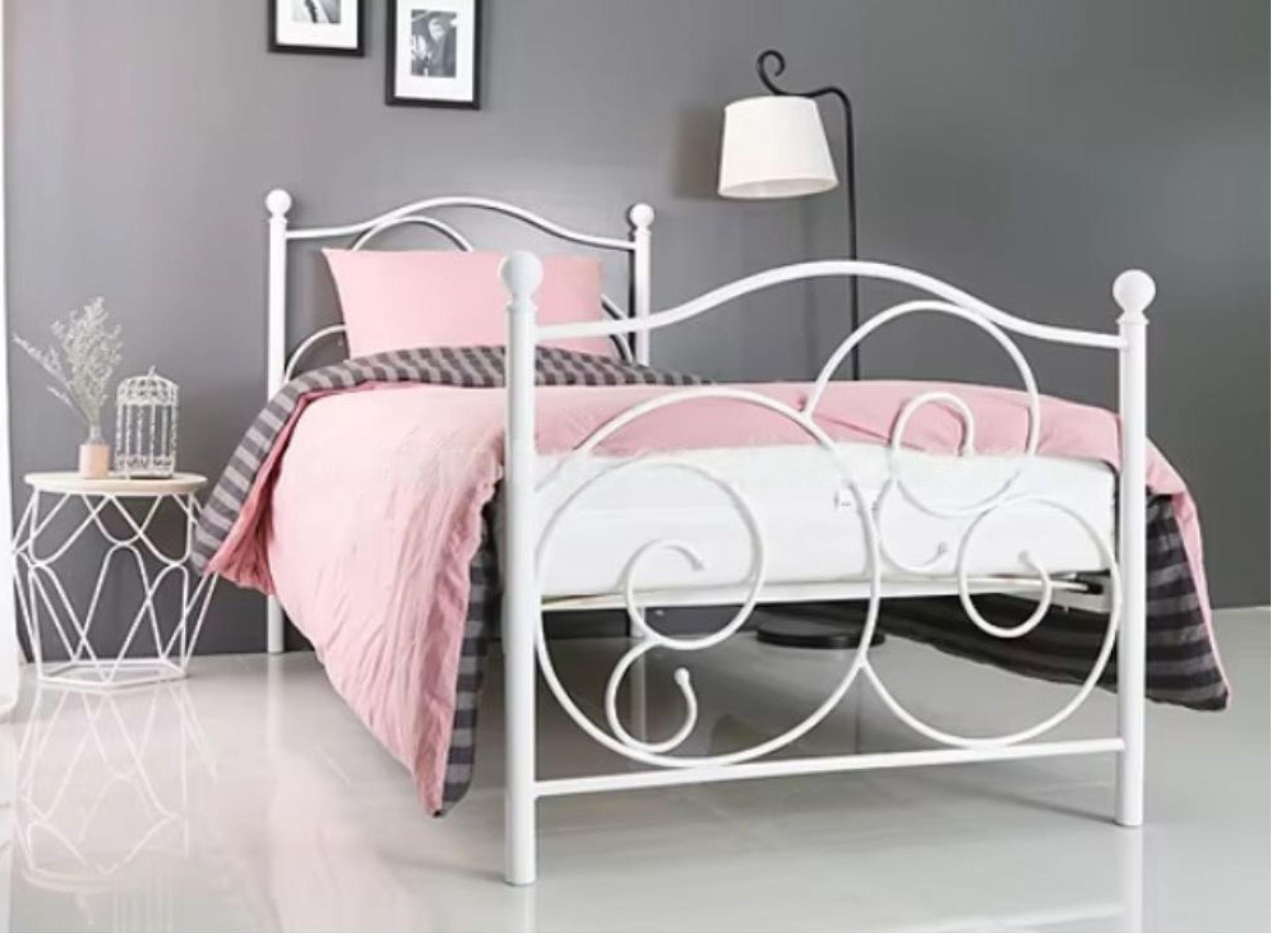 Cama 2 plazas  fierro forjado modelo Josephine-4