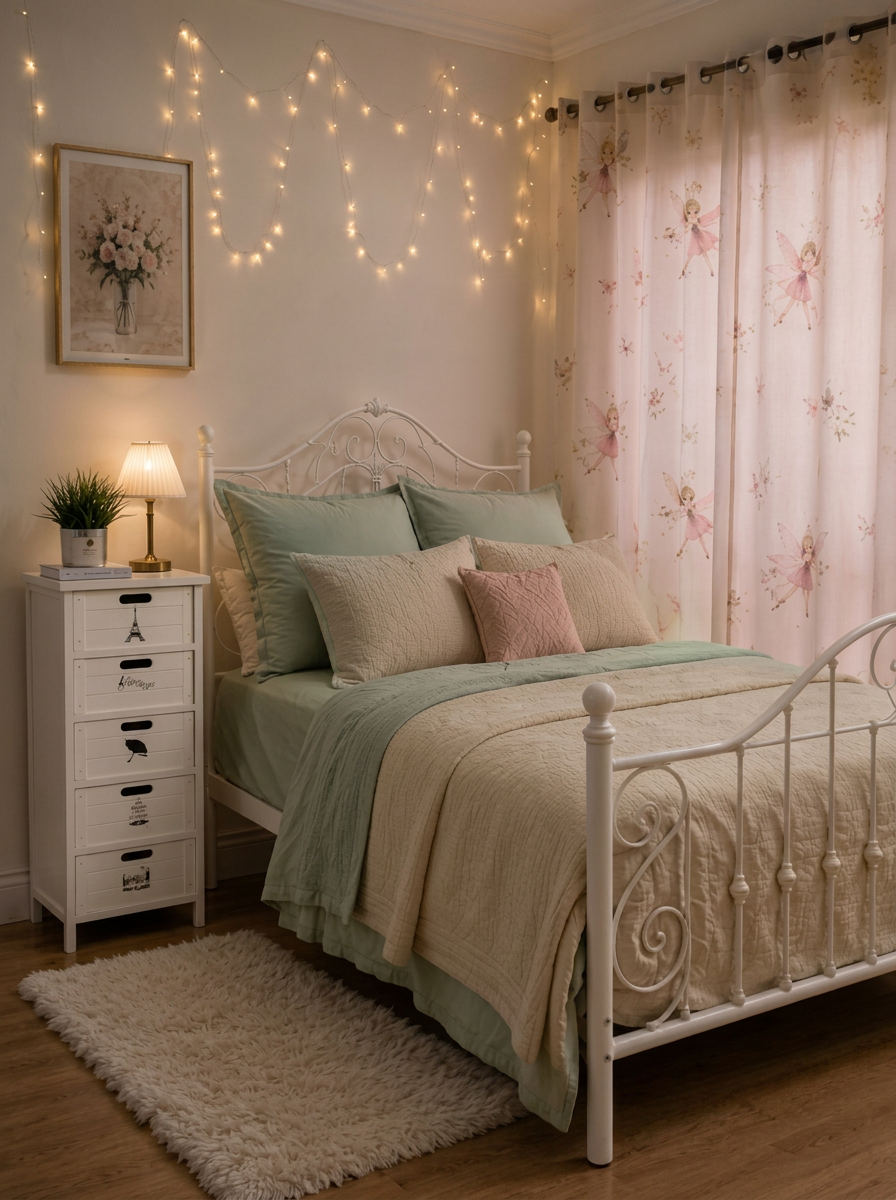 Cama Victoriana Hierro Forjado Vintage 2 plazas-2