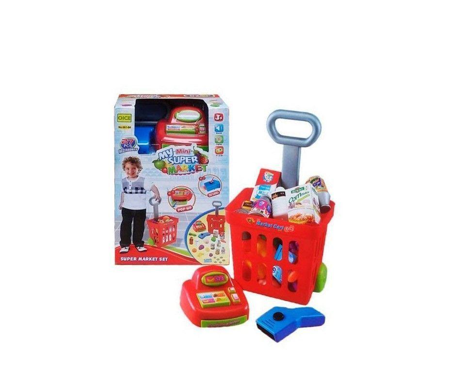 Set Mini Market Con Carrito y Caja Registradora 27accesorios-0