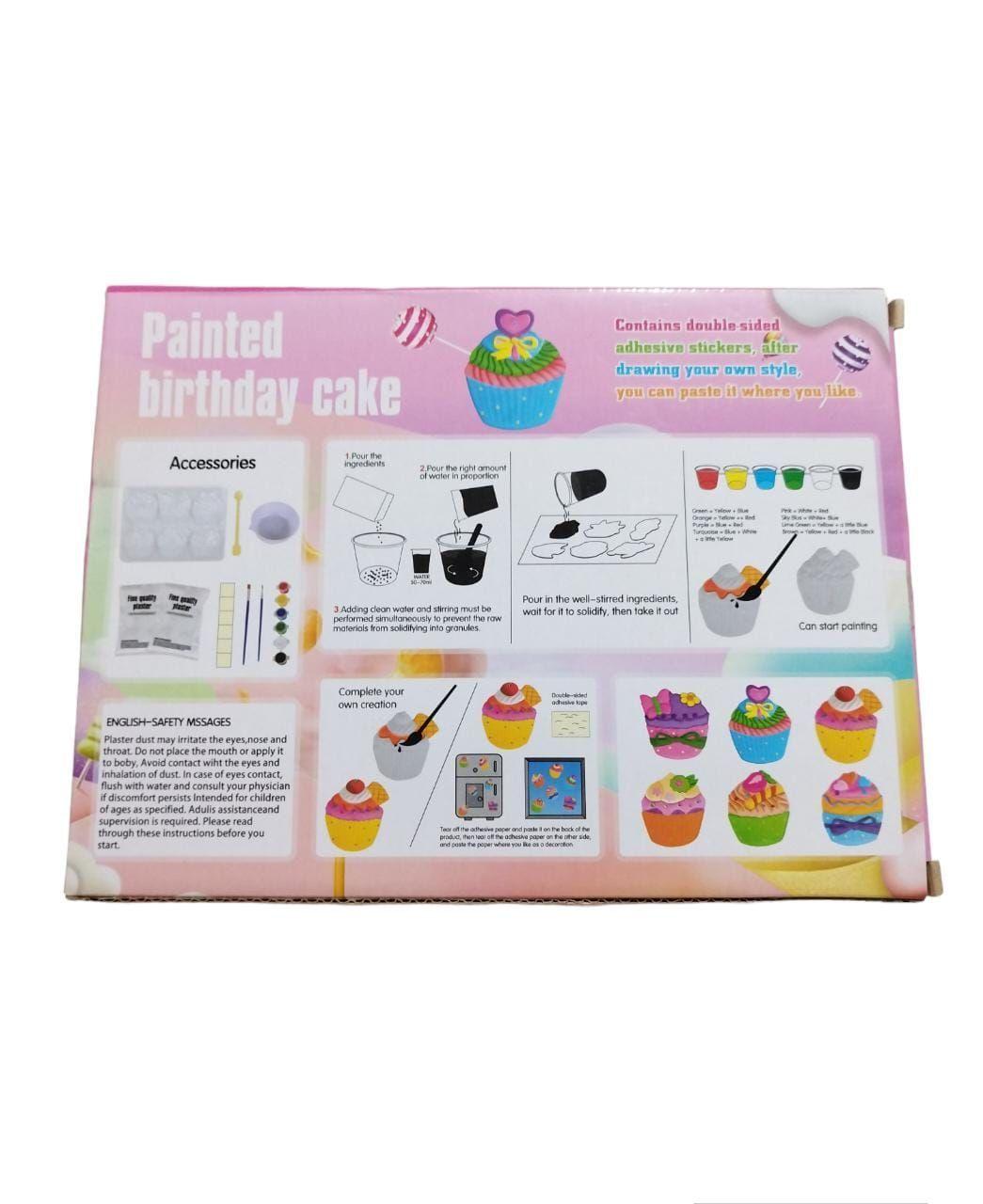 Juego de muffins de cumpleaños para pintar-1