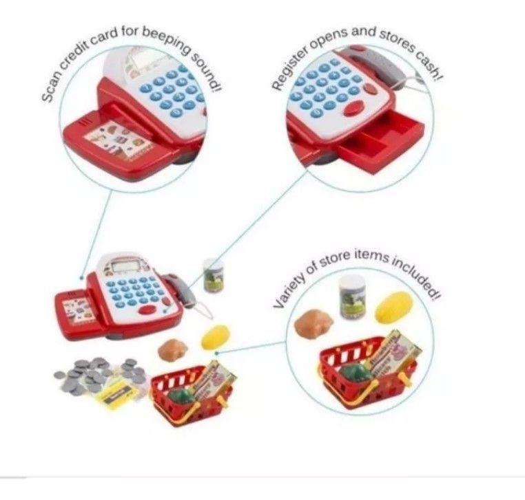 Caja registradora con calculadora Supermercado-1