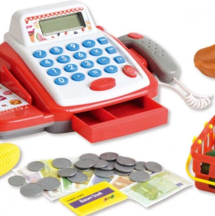Caja registradora con calculadora Supermercado-2