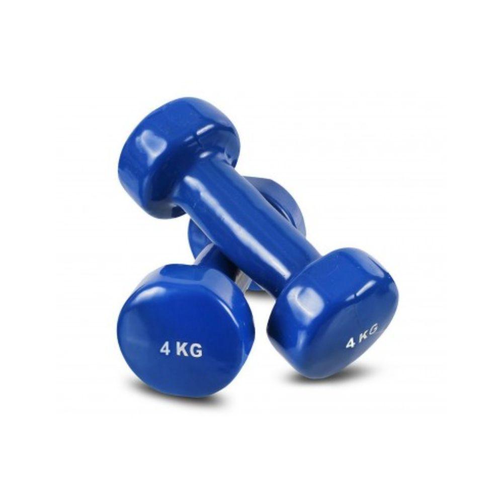 Mancuernas de Vinilo 4 Kg cada una, 8 Kg el par-0