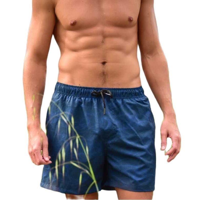 Traje de baño reciclado estampado olas-0