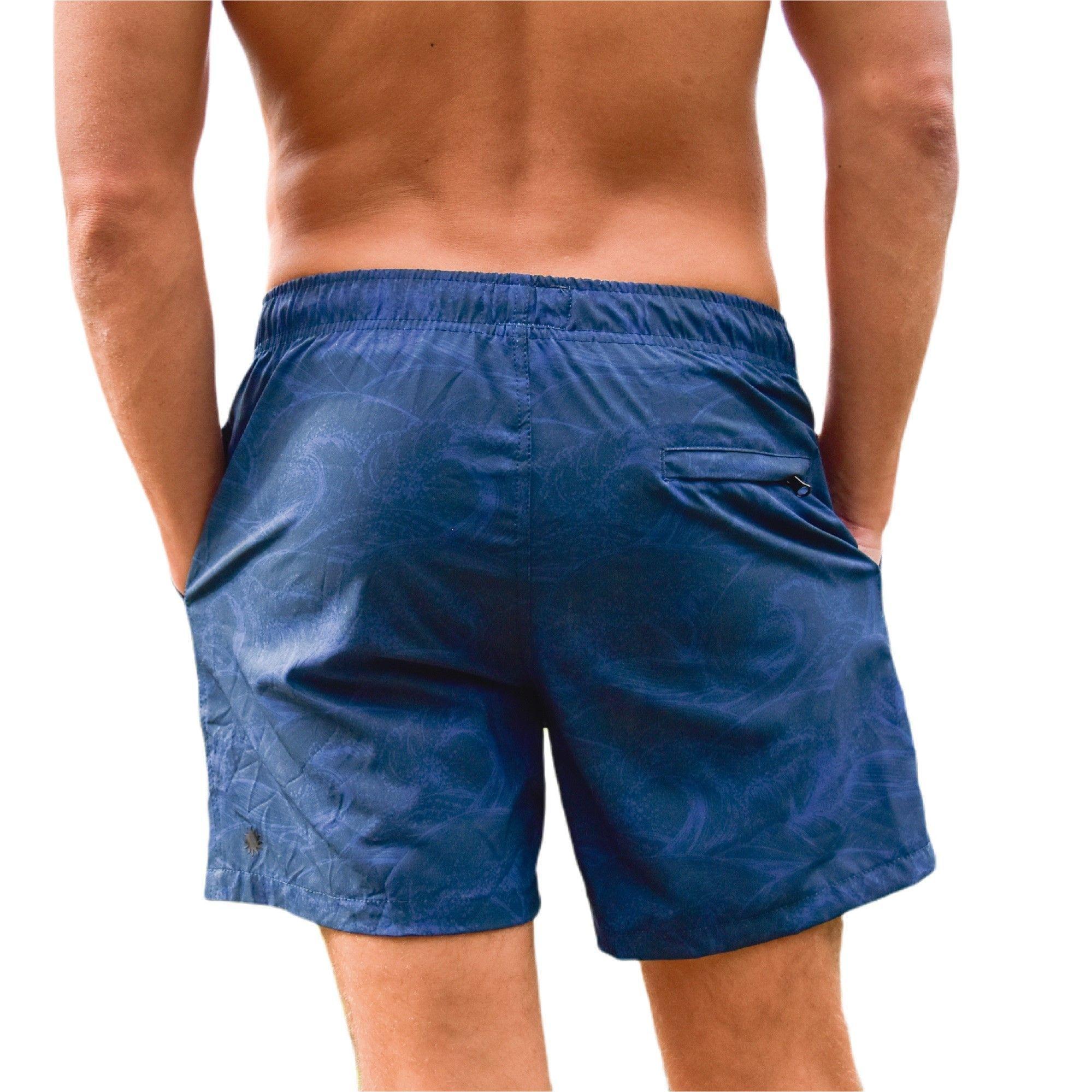 Traje de baño reciclado estampado olas-3