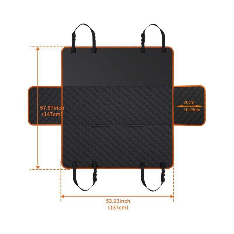 Protector Asiento - Funda de Auto para Mascotas Perros Gatos-5