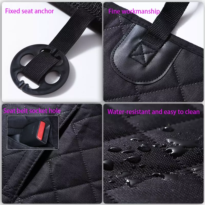 Protector Asiento - Funda de Auto para Mascotas Perros Gatos-2