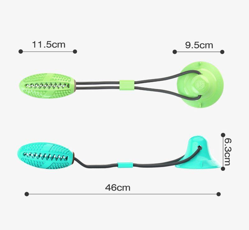 Juguete de Fuga De Comida Con Cuerda Para Mascotas Perros Antiestrés -3