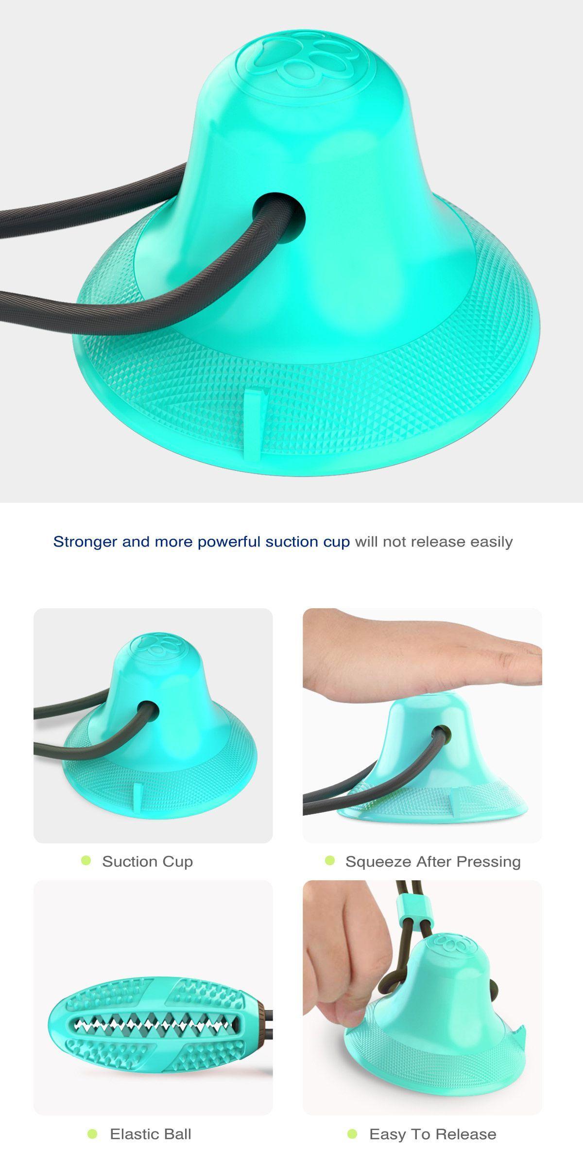 Juguete de Fuga De Comida Con Cuerda Para Mascotas Perros Antiestrés -6