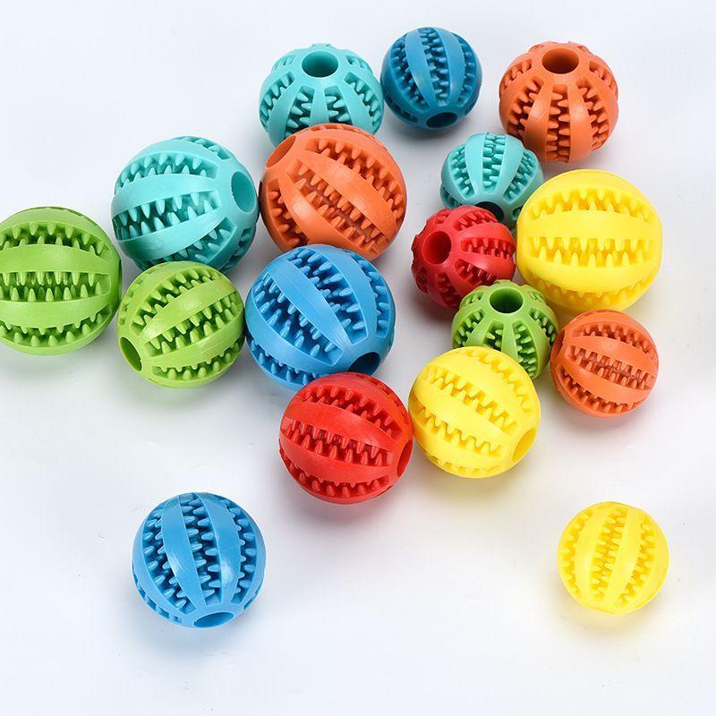 Set Pack 3 Pelota Dental Para Mascotas Perro Interactiva 7cm-3