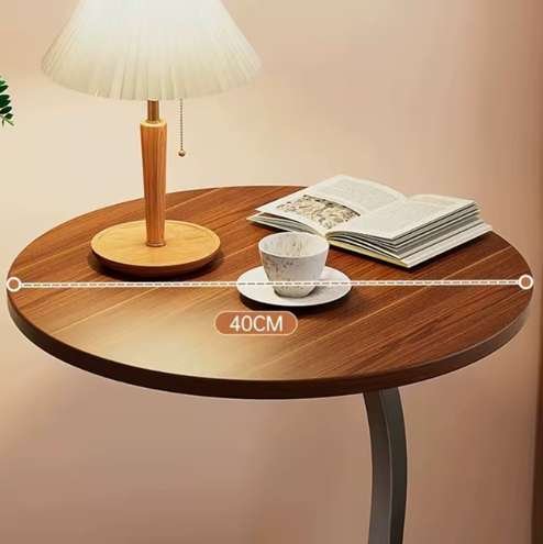 Mesa Redonda Living Lateral, Mesa Auxiliar Centro 2 Niveles-4