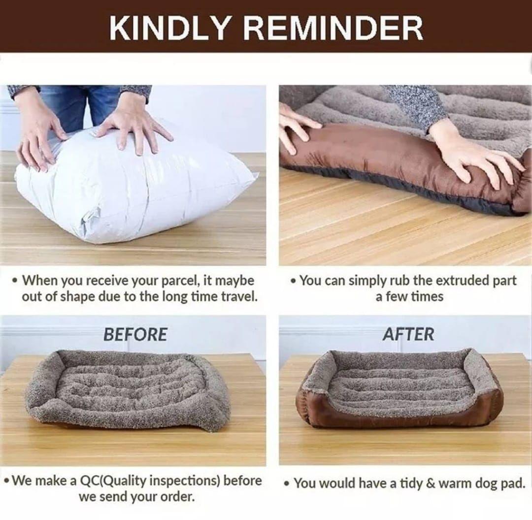 Cama Ultrasuave para mascotas Animal Print Talla M-5