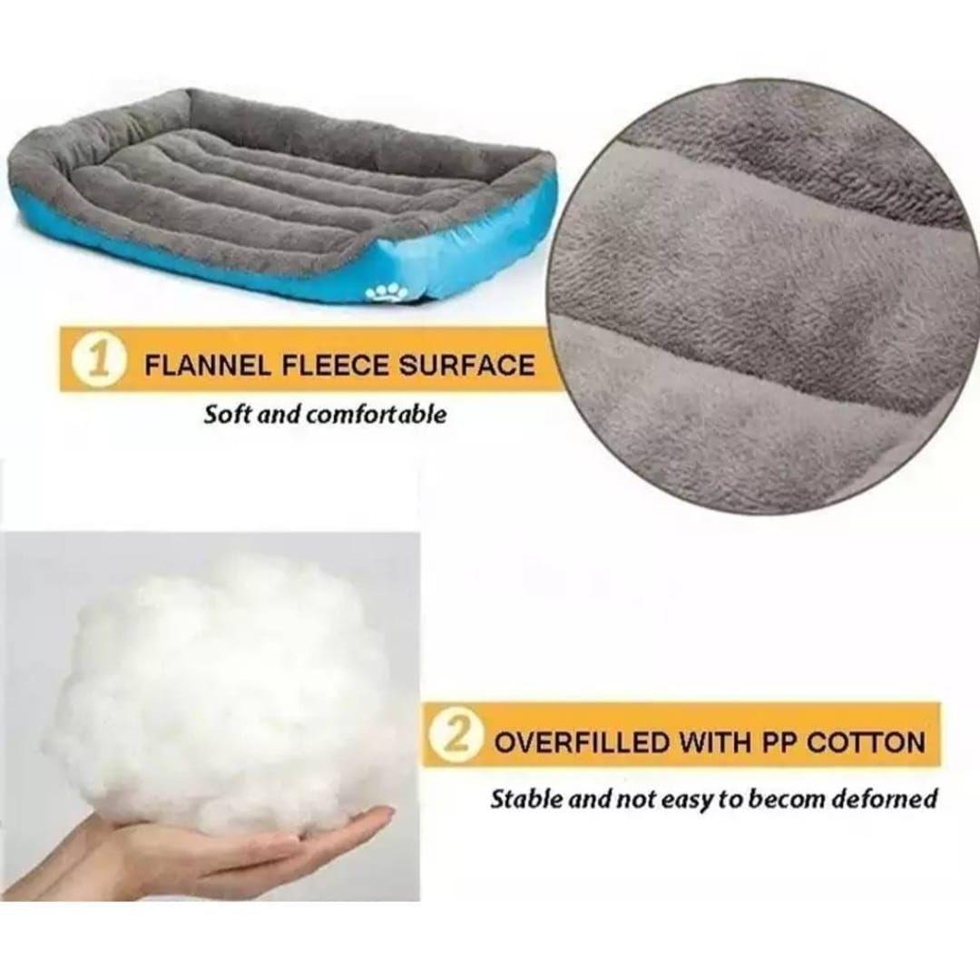 Cama Ultrasuave para Mascotas Animal Print Talla XL 80cm x 60cm-6