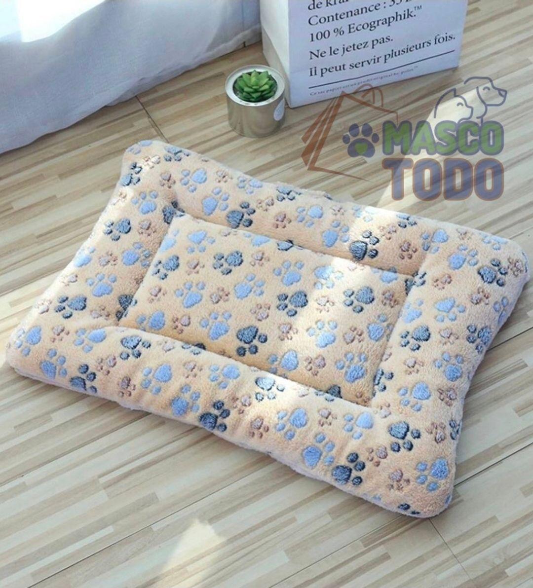 Alfombrilla Suave para Mascotas Perros Gatos Manta Acolchada Felpa 84x57cm-1