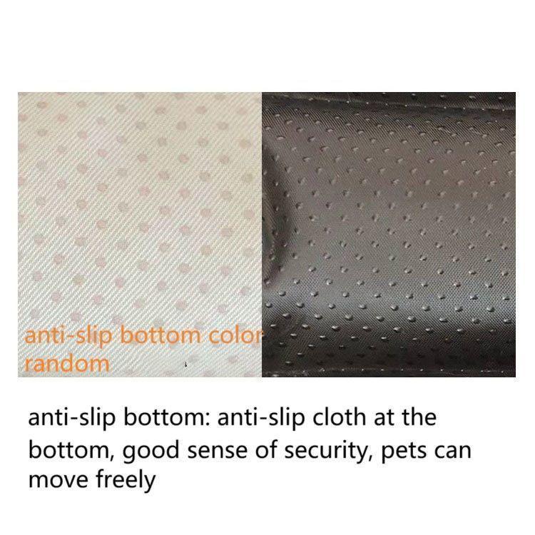 Cama Antiestrés para Mascotas Perros Gatos 55cm Flor Felpa-4