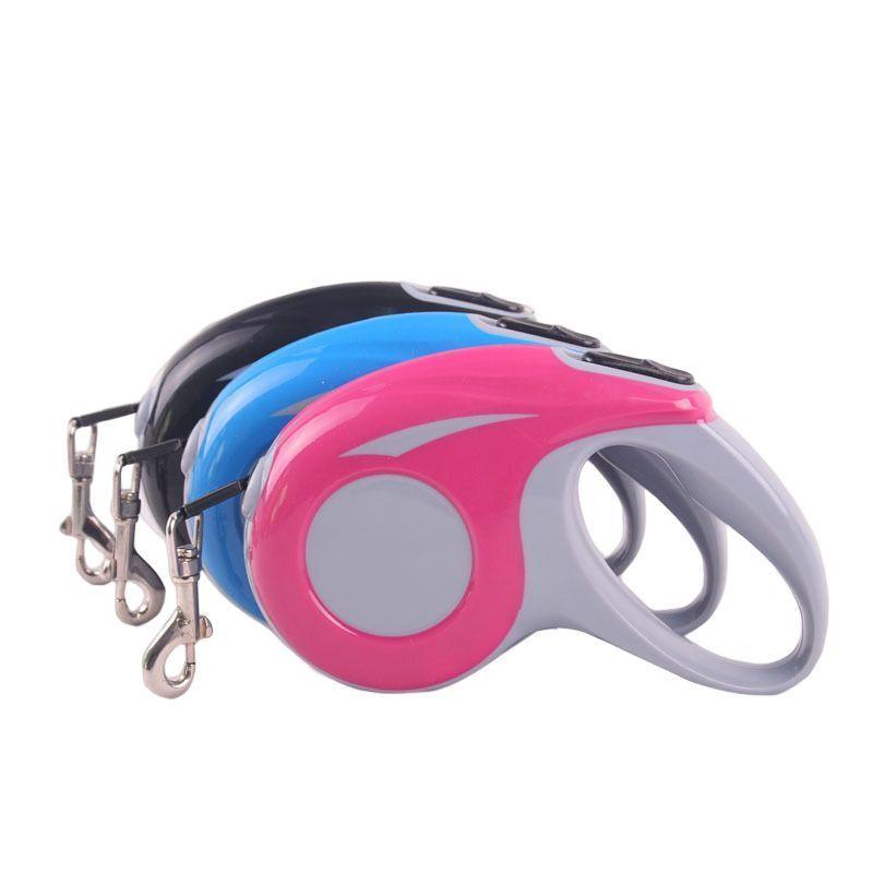 Correa Premium Retráctil Automática 3 metros Mascotas Perro-2