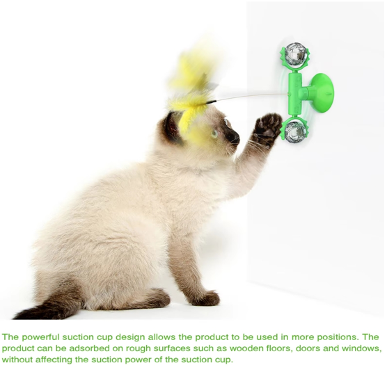 Juguete Interactivo Para Gatos Molino Viento Cat Toys-3