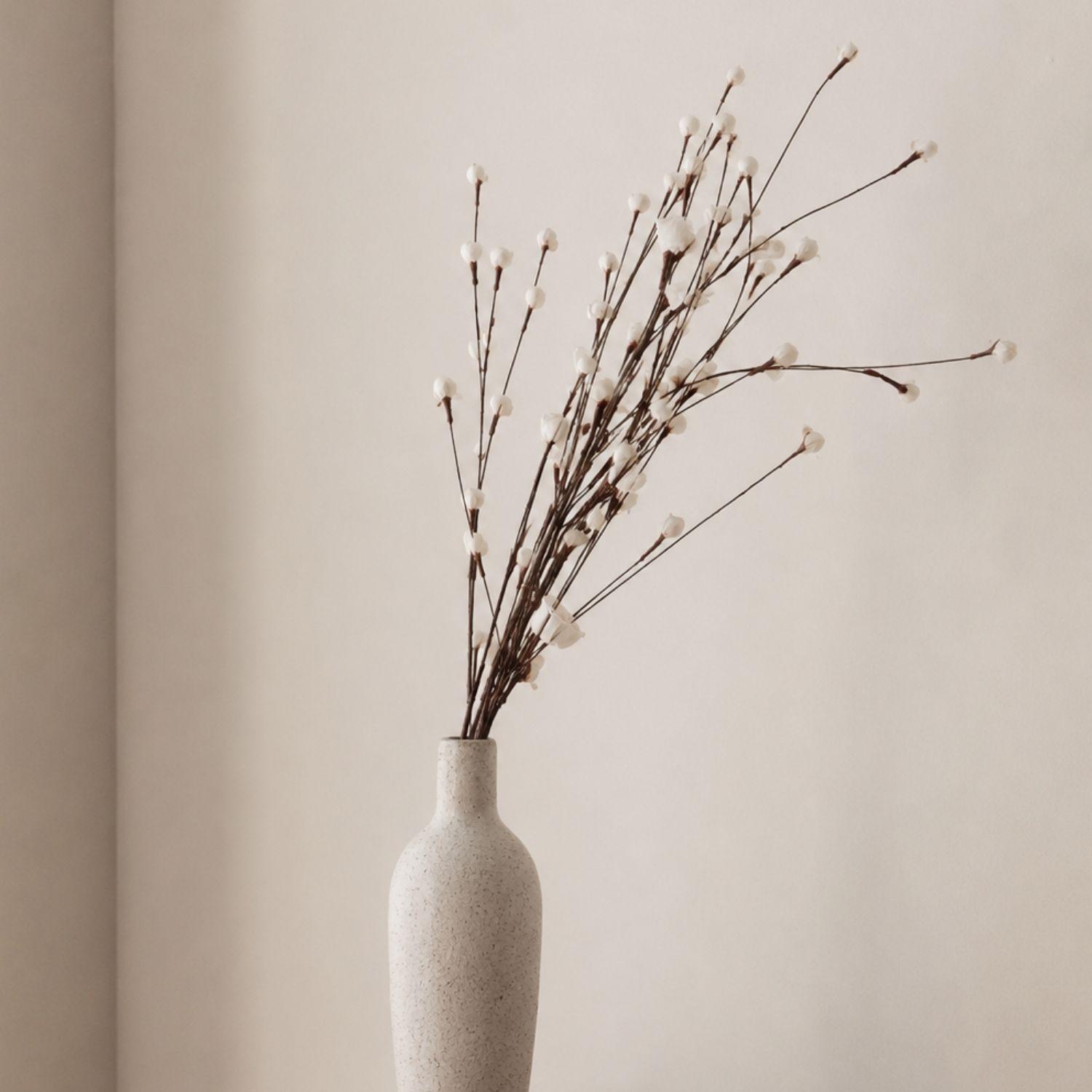 Rama botones papel eva blanco 95 cm-4