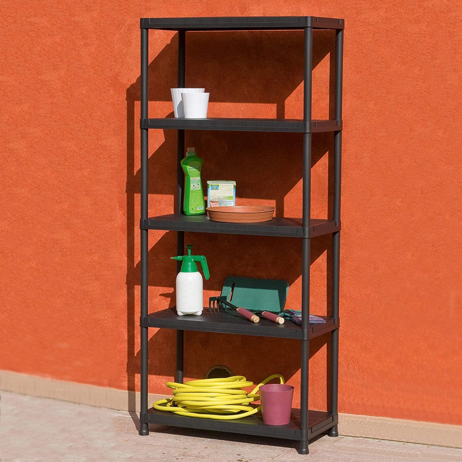 Estante organizador bodega 5 niveles 180x60x30-1