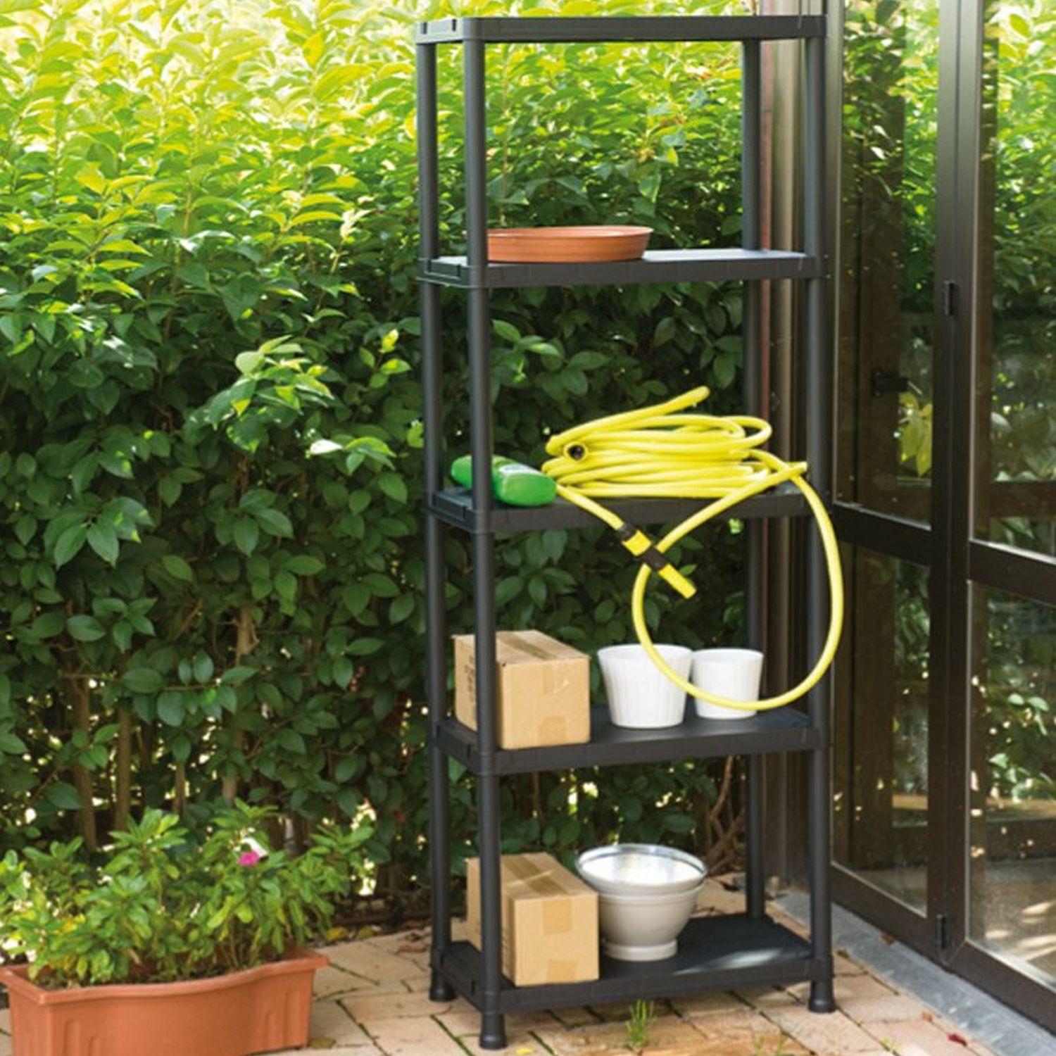 Estante organizador bodega 5 niveles 180x60x30-2