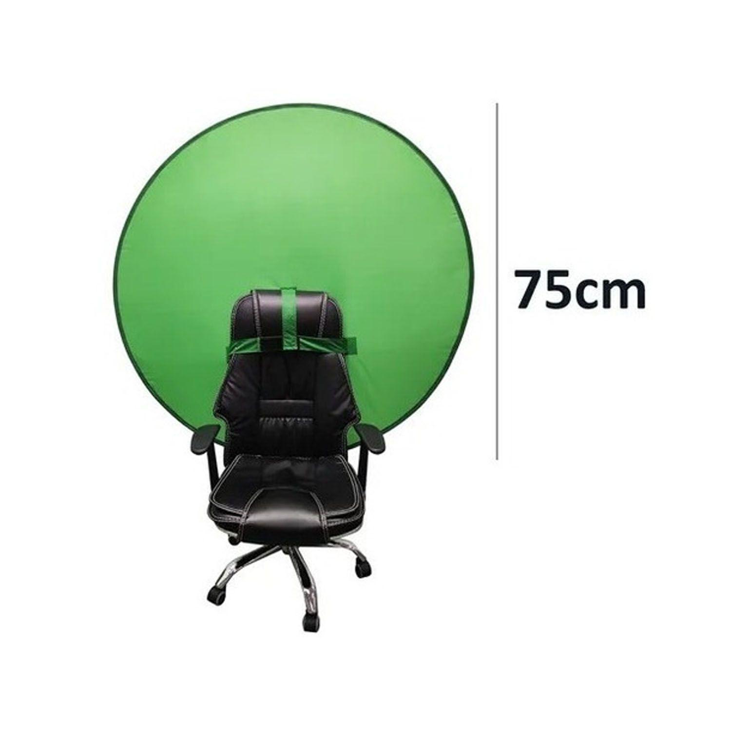 Fondo de pantalla verde para streaming de vídeo 110 cm-3