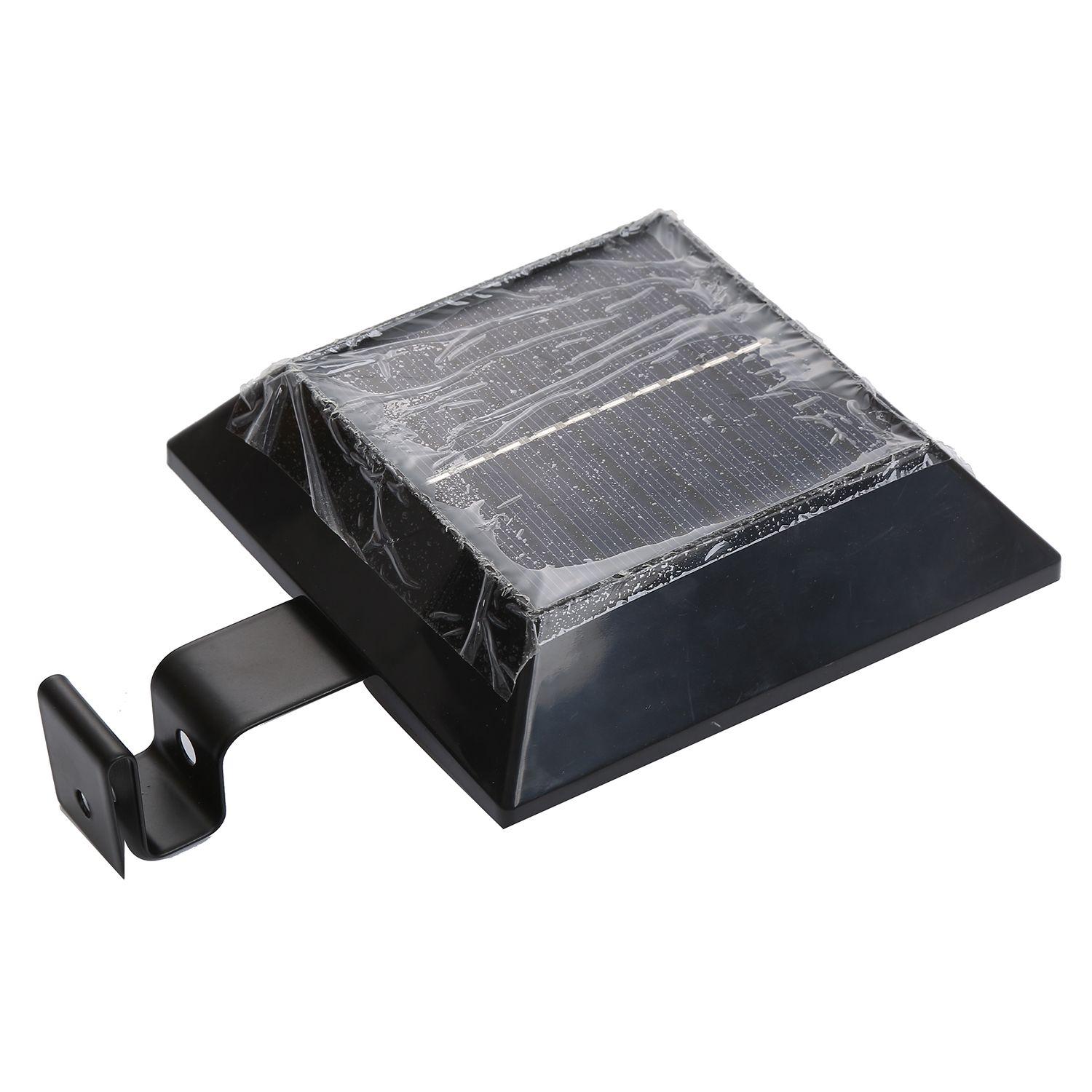 Foco led cuadrado con panel solar 3.7v 12 led-3
