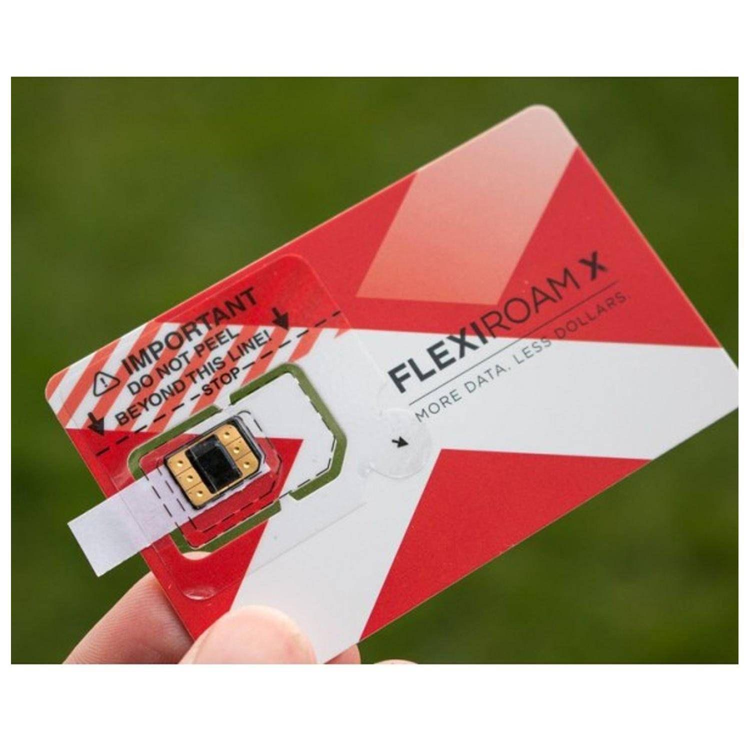 Flexiroam X: Sim internacional sin costo de roaming-2