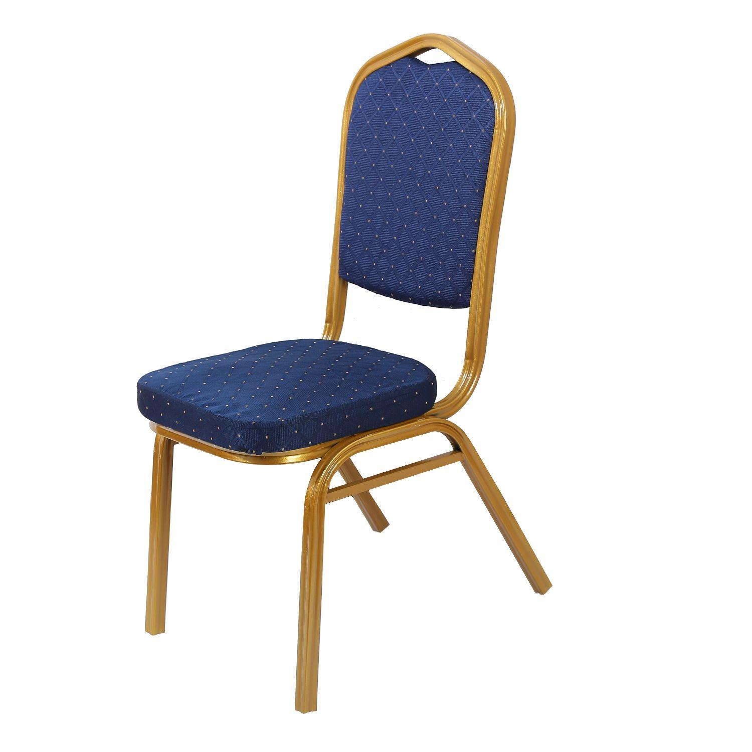 Silla de comedor, restaurante, banquete, eventos, color Azul-1