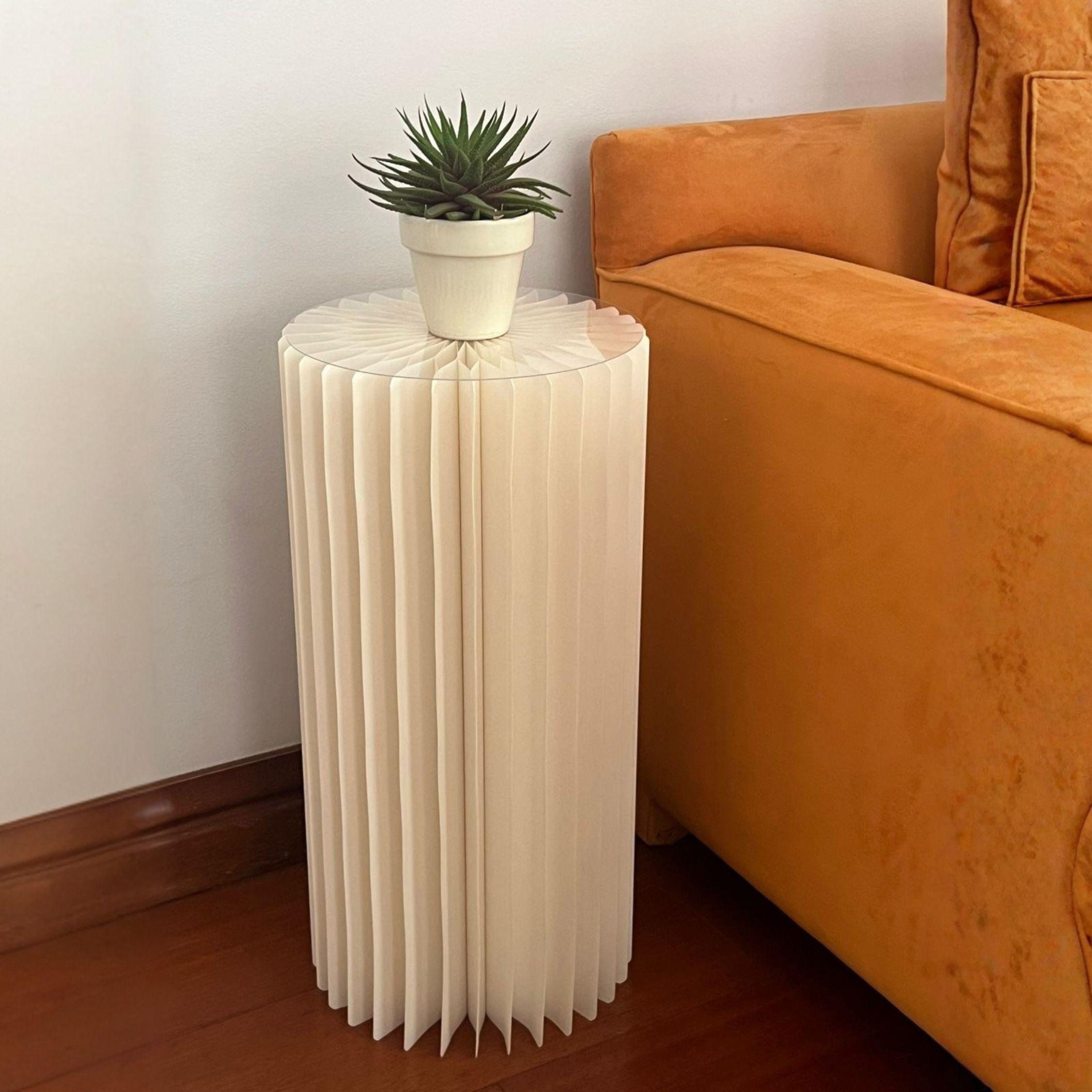 Mesa auxiliar origami 60x29 cm-6