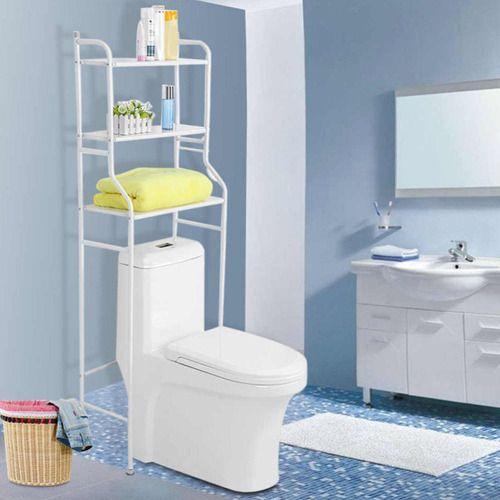 Estante organizador de baño metal 3 niveles 153x48x25 cm-3