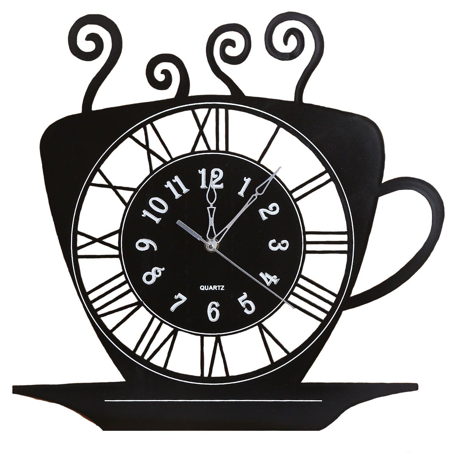 Reloj cocina mural taza 45x40 cm-0