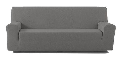 Funda sillón color gris 2 cuerpos-0