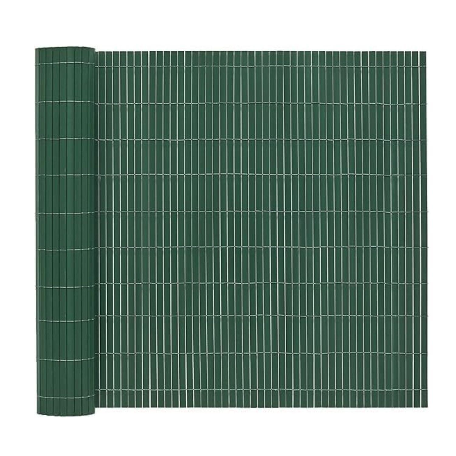 Cierre de terraza y jardín PVC verde 1x3 m-2