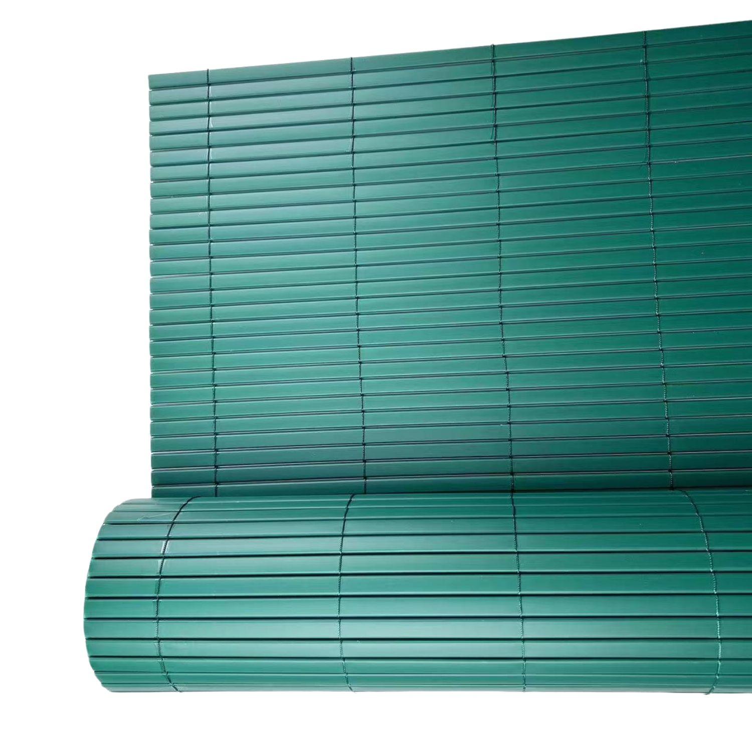 Cierre de terraza y jardín PVC verde 1x3 m-3