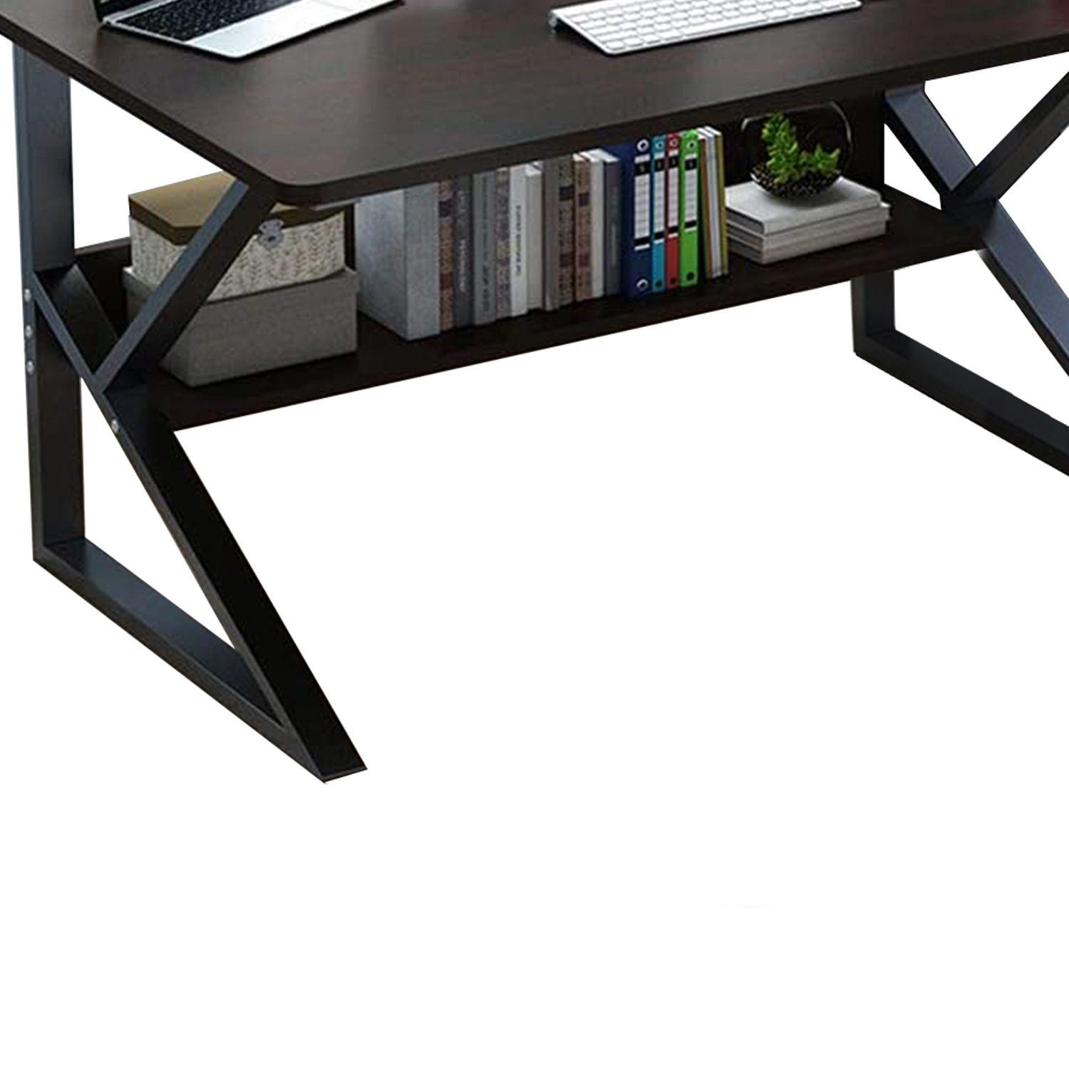 Escritorio moderno café 120x 60 cm-2