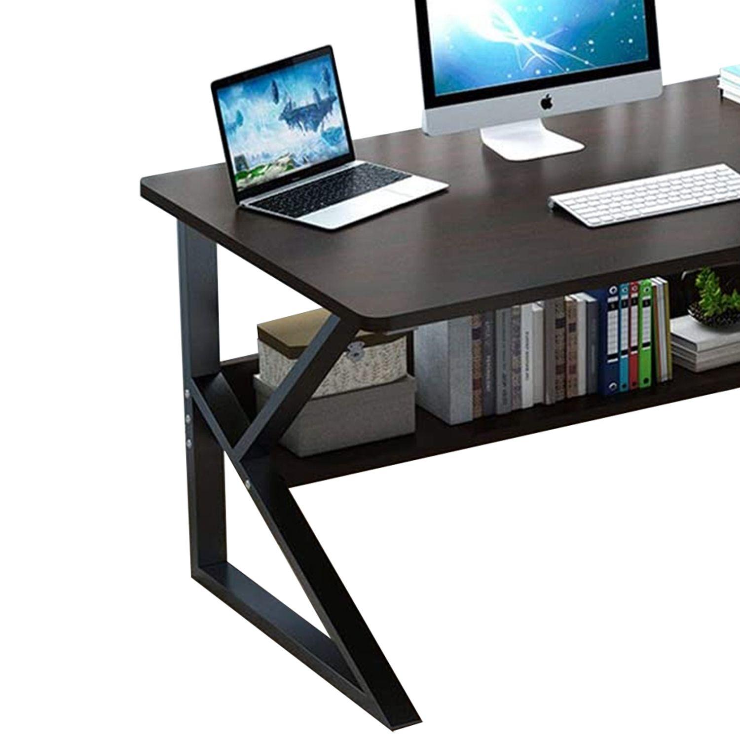 Escritorio moderno café 120x 60 cm-4