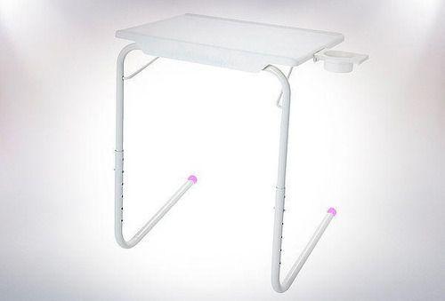 Mesa plegable y ajustable con posavasos-8