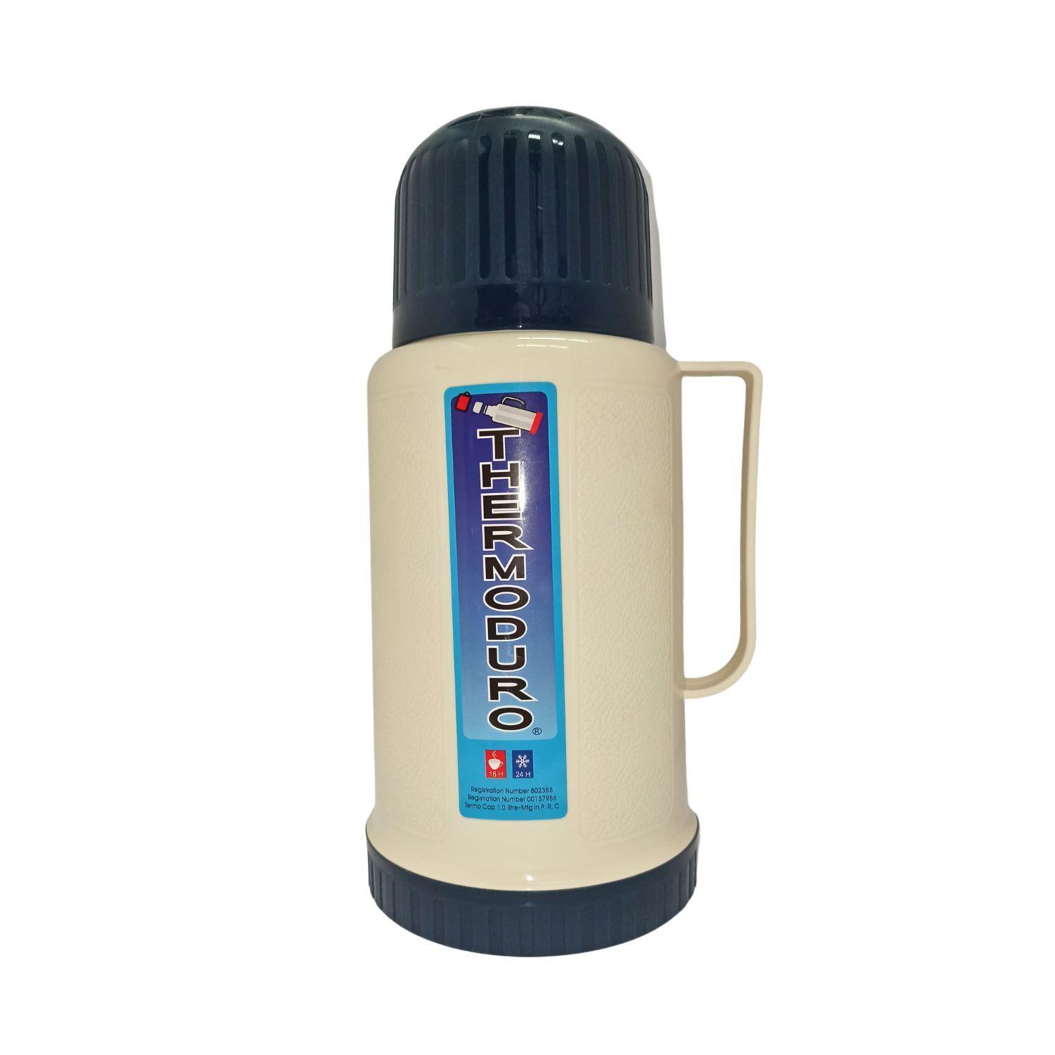 Termo Thermoduro 1 litro tapa azul-3