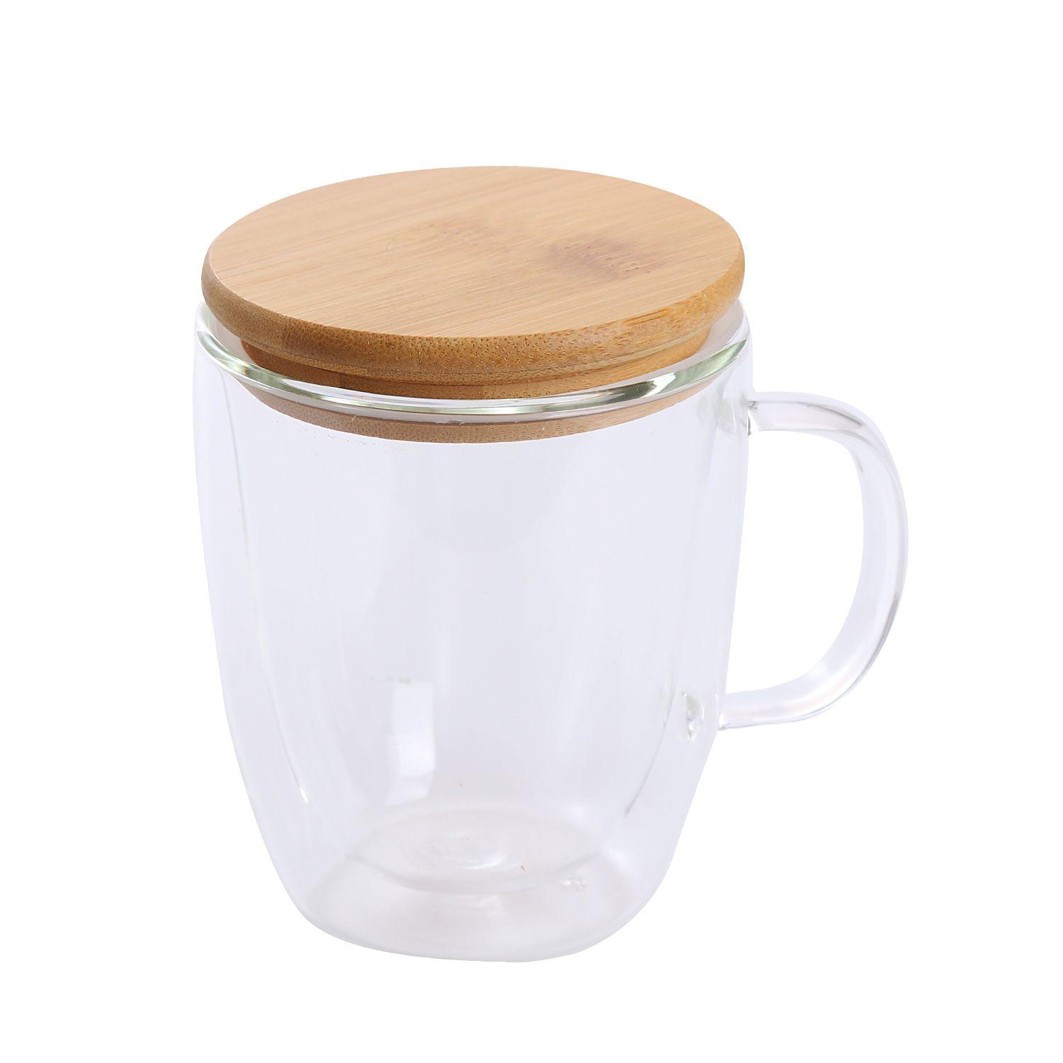Tazón mug doble pared con tapa bambú-0