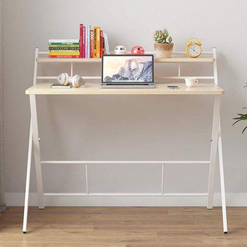 Escritorio plegable blanco 100x50 cm-7