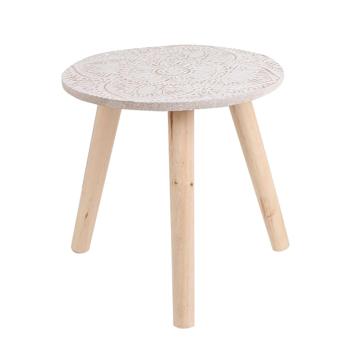 Set mesa de centro 3 niveles arrimo madera-3