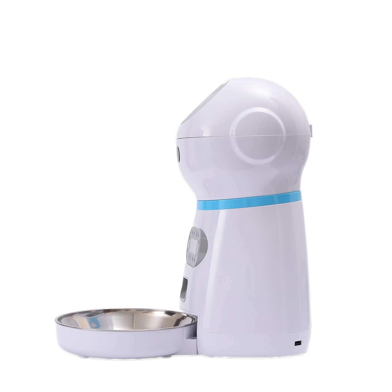Robot dispensador automático de alimento para perros y gatos-2