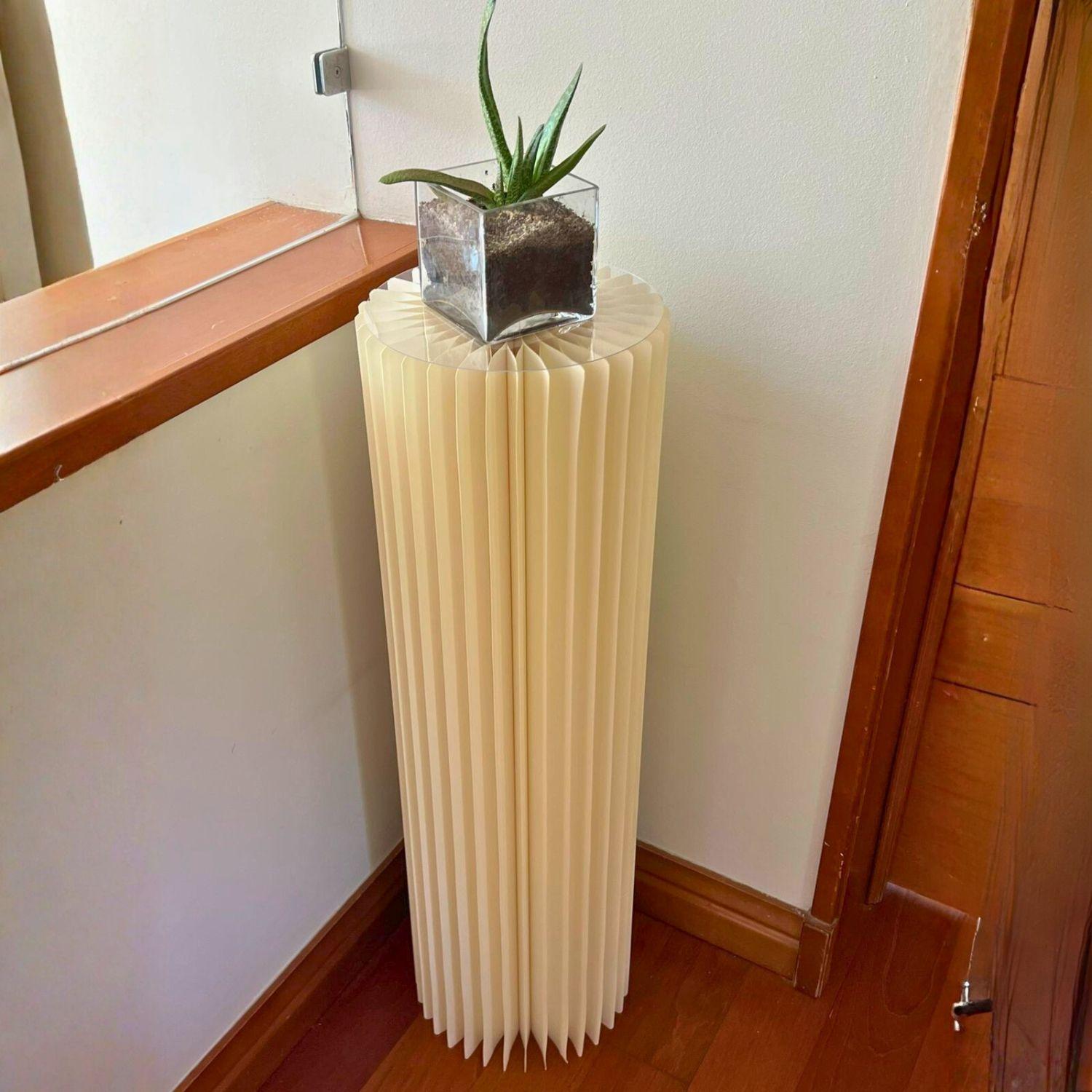 Mesa auxiliar origami 100x29 cm-8