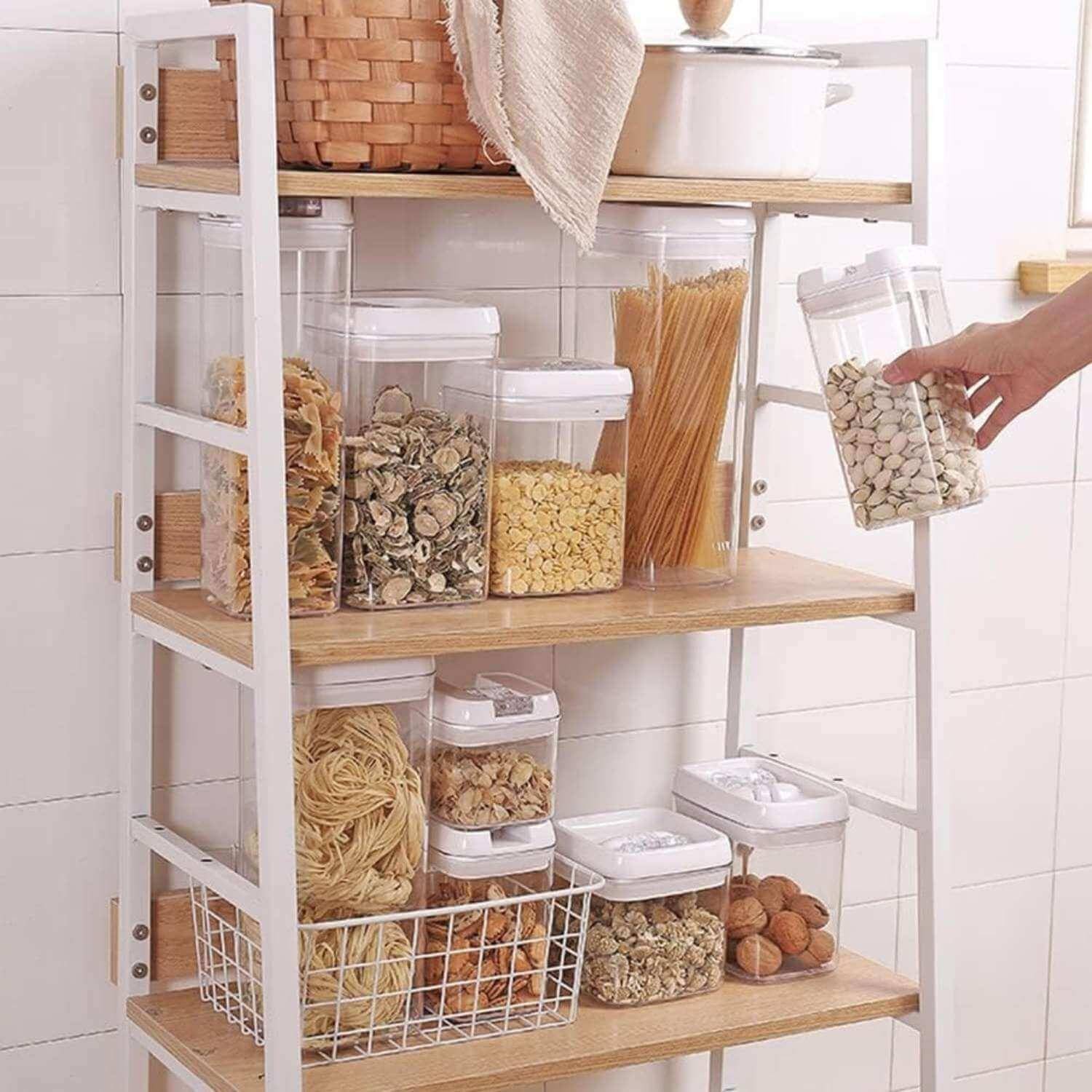 Set 7 Tupper Contenedores alimentos herméticos de plástico-6